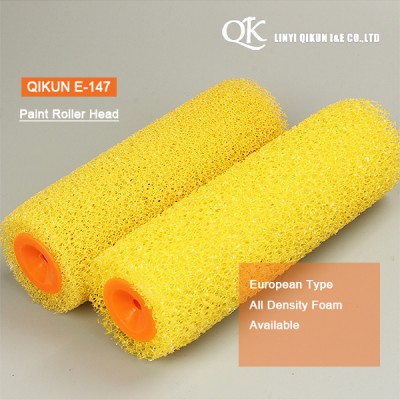 E-147 Hardware Decorate Paint Hardware Hand Tools Acrylic Polyester Mixed Yellow Double Strips Fabric Foam Paint Roller Brush