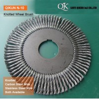 N-10 Carbon Stainless Steel Wire Wheel Brush