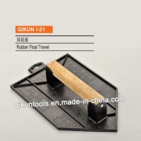 I-21 Construction Decoration Paint Hand Tools Plastic Trowel with Wooden Handle and Hanger