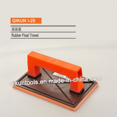 I-25 Construction Decoration Paint Hardware Hand Tools Rubber Float Trowel with EVA Bottom