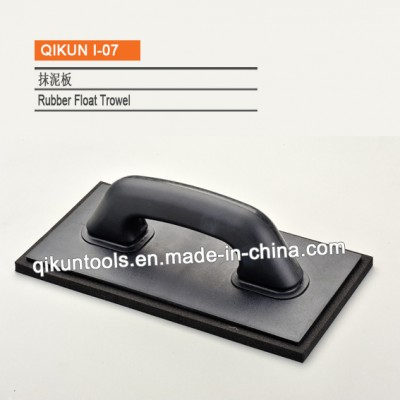 I-07 Construction Decoration Paint Hardware Hand Tools Rubber Float Trowel Sanding Block with EVA Bottom