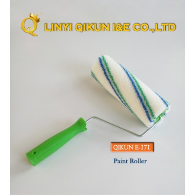 E-171 Hardware Decorate Paint Hand Tools Plastic Handle Acrylic Fabric Paint Roller